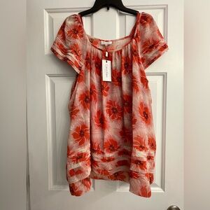 NWT size 3x calvin klein top with attached camisole